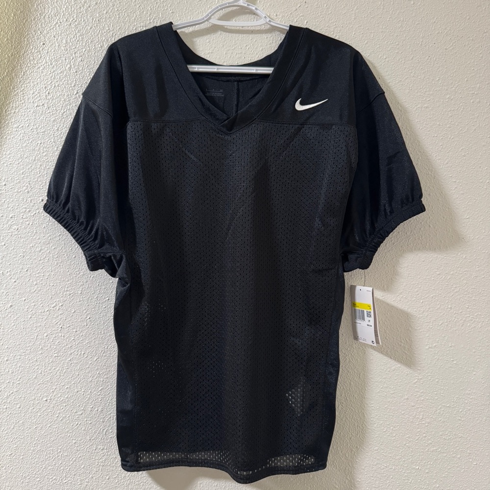 Nike Men's Small Black Practice Jersey Mesh